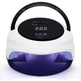 thumbnail image 1 of Lampe à Ongles UV LED 72W Double ode pour Gel/CND Shellac avec Poignée et Plaque Inférieure Amovible, 1 of 7