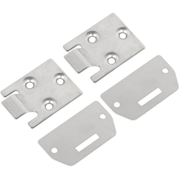 waltyotur Club Car Seat Hinge and Plate Set 71610-G01 71609-G01 Replacement for EZGO Medalist Models 1994-Up