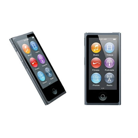 Ipod Nano Click Wheel - Apple iPod Nano 7th Generation 16GB Space Gray, (Latest Model) New in Plain White Box (ME971LL/A)