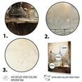 thumbnail image 3 of Designart "Springtime Balcony Elegance in Paris II" Cityscapes Framed Wall Art - Industrial Yellow Paris Entryway Framed Wall Art, 3 of 6