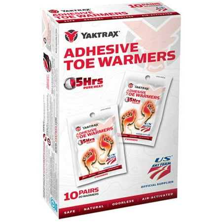 Yaktrax Toe Warmer, 10-Pack