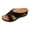 Z011-Black, variant on Dress Sandals For Women Women's Summer Platform Sandals Elegant Comfortable Flat Back Strap Leisure Beach Trekking Stretch Fly Woven Shoes,Black