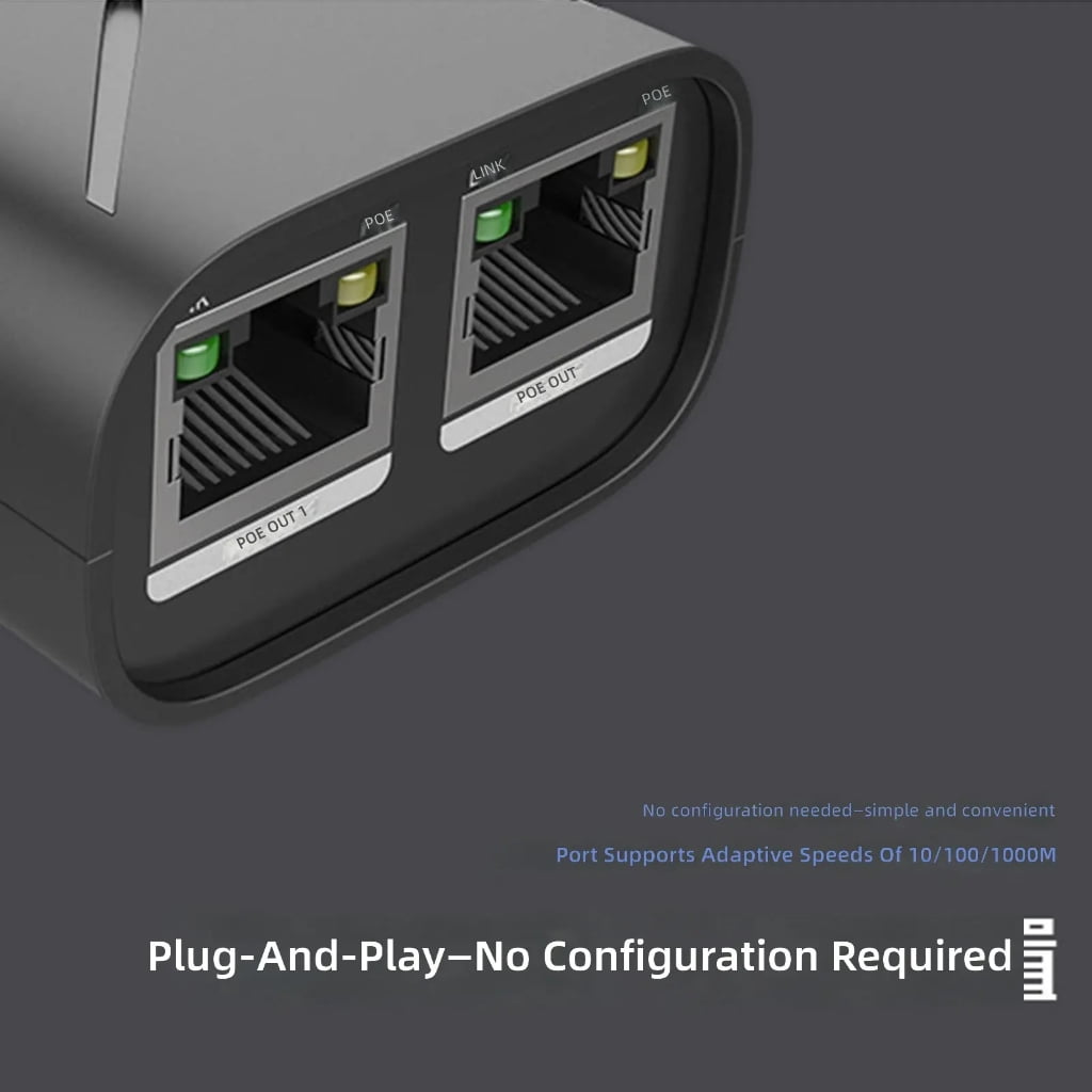 POE Power Gigabit Networking Switches 3 Port IEEE802.3Af/at Standard For Cameras And Wireless APs