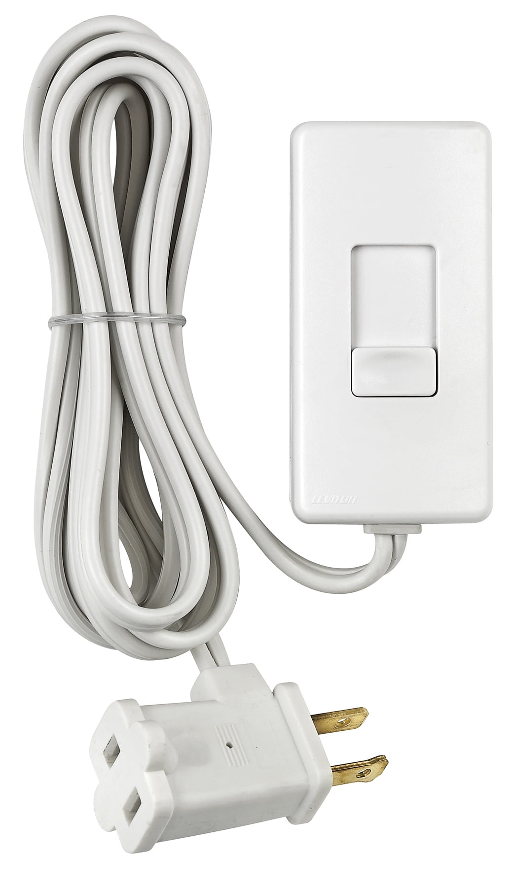 Leviton R12TBL0310W PlugIn Lamp Dimmer