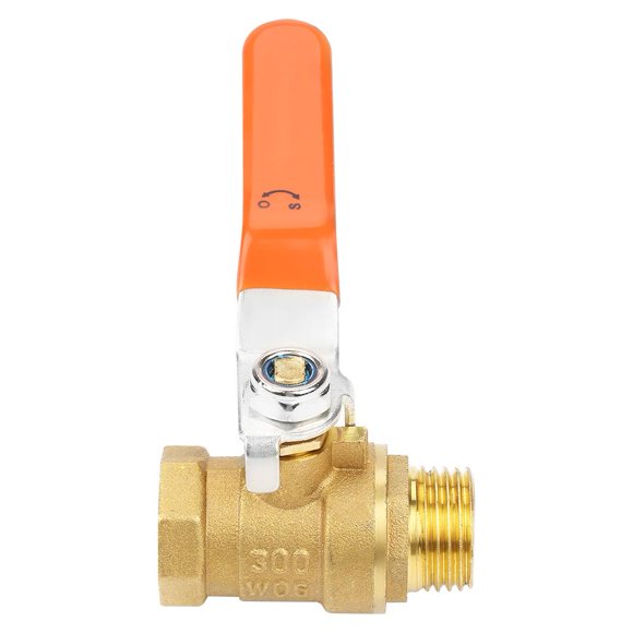 Sonew Brass Pipe Ball Valve Male and Female Thread 1/2 BSP DN15 , Pipe Ball Valve, Brass Ball Valve