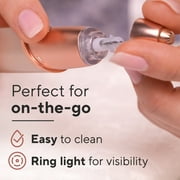 Finishing Touch Flawless Brows Eyebrow Hair Remover for Women, Electric Eyebrow Razor for Women with LED Light for Instant and Painless Hair Removal
