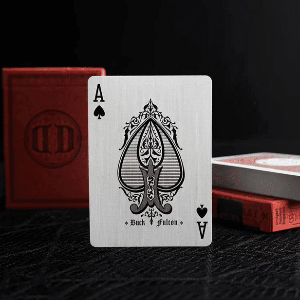 Smoke & Mirrors Anniversary Rouge Edition Playing Cards