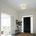 thumbnail image 5 of Kichler Lighting - Shailene - 3 Light Semi-Flush Mount - 18 inches wide-Natural, 5 of 7