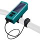 thumbnail image 1 of Faro de bicicleta Luz de bicicleta LED Faro delantero de bicicleta solar Luz de advertencia de cicli CACAGOO Faro de bicicleta, 1 of 7