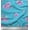 Turquoise Blue, variant on Soimoi Cotton Duck Fabric Leaves & Peony Floral Printed Craft Fabric by The Yard 42 Inch Wide