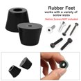 thumbnail image 3 of 10pcs Rubber Feet Bumper Protector for Printer w Metal Washer, D17x13xH13mm, 3 of 7