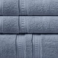 thumbnail image 3 of Beautyrest Transitional 6 Piece Set Cotton Feather Soft Towel in Blue BR73-2438, 3 of 5