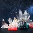 thumbnail image 3 of Crystal Cluster Molds, Quartz Rock Resin Mould Epoxy Resin Casting Mold for Candles,Gems,Tray Decoration Home Decoration (4), 3 of 4