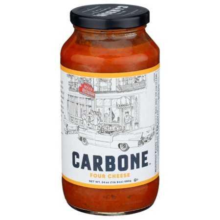 2X - Carbone Four Cheese Pasta Sauce 24 oz Package May Vary