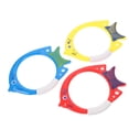 thumbnail image 2 of MasteelfCA 3 Pcs Anneau de Plongée sous-Marin en Forme de Poisson Anneau de Natation en Forme de Poisson pour Enfants, 2 of 7