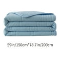 thumbnail image 2 of Polyester Fiber Quilt, Summer Thin Quilt, Washable Conditioning Quilt, Soft Comfortable Lightweight Bedding, 2 of 7