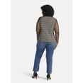 thumbnail image 5 of Terra & Sky Women's Plus Tailored Vest, Sizes 0X-5X, 5 of 5