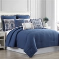thumbnail image 4 of Modern Threads Karina 8-Piece Floral Adult Comforter Set, King, 4 of 5