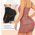 thumbnail image 4 of Women's Large Pads Butt Lifting Panties Butt Padded Enhancer Body Shaper Seamless Faja Underwear Shorts Fake Ass Shapewear, 4 of 7