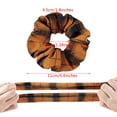 thumbnail image 4 of 6PCS Fall Plaid Hair Scrunchies, Christmas Thanksgiving Hair Tie, Elastic Plaid Fabric Hair Bands Multi Colors Check Hair Ties for Girls Women Hair Accessories, 4 of 9
