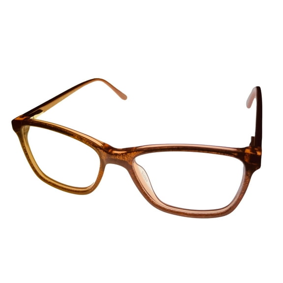 Hello Kitty Girls Brown Soft Rectangle Plastic Eyewear Frame 290 49mm