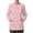 Cute Cat Pink, variant on Binienty Cute Dog Long Sleeve Women's Medical Scrub Jacket Soft Wrinkle Resistant Fabric, Relaxed Fit for All Body Types, Suitable for Clinic, Veterinary, Nursing Work Daily Wear