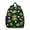 Green, variant on Boho Chic Student Backpack – Retro Hippie Vintage Ethnic Tribal Folk Style with Colorful Floral Aesthetic, Artistic Lightweight School Daypack