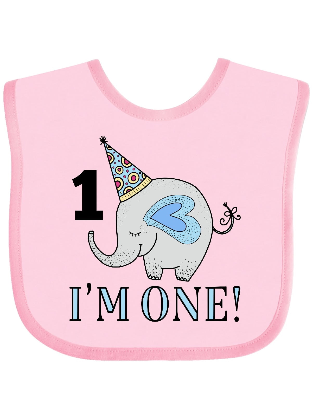 First Birthday 1 Year Old Boy Baby Bib