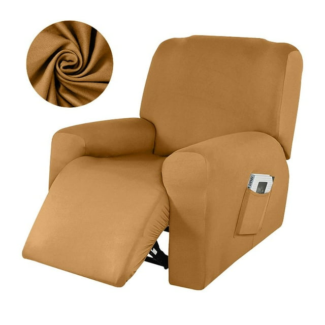 YOPTOP Housse de Fauteuil Inclinable Imperméable pour Garçon de Repos Housses de Canapé Inclinable Housse de Chaise Extensible Haute Housse de Canapé 1 Place pour Enfants Animaux, Chameau, 1 Place