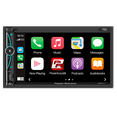 Power Acoustik Car Stereo Bundle 7" Mechless HD LCD with Capacitive
