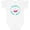 AA-White, variant on Inktastic Daddys First Mate (girl) Girls Baby Bodysuit