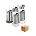 thumbnail image 1 of Set De Salero Y Pimentero 100 Ml Mesa Cocina 5pcs Belug Plateado, 1 of 5