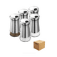 thumbnail image 1 of Set De Salero Y Pimentero 100 Ml Mesa Cocina 5pcs Belug Plateado, 1 of 5
