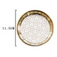 thumbnail image 4 of 2 Platos Pequeños De Cerámica De Estilo Nórdico, Bandeja Circular Para Baratijas, Borde Dorado Para El Hogar, 4 of 6