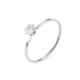 thumbnail image 1 of Anillo de acero con sonido de vibración y explosiones, el más vendido, clásico, de 6 garras, sencillo, para mujer, dorado, 1 of 6