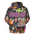 thumbnail image 3 of Scooby Doo Unisex Adult Sweatshirt Novelty Hoodie 3D Print Casual Sweater Jacket Pullover Hoodie Fall Winter Clothes L, 3 of 8