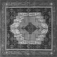 thumbnail image 1 of Ahgly Company Indoor Square Persian Gray Traditional Area Rugs, 8' Square, 1 of 1