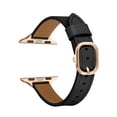 thumbnail image 3 of Posh Tech Carmen Faux Leather Band for Apple Watch, Samsung, Garmin, 20mm Band Models, 3 of 6