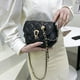 thumbnail image 5 of Bolso pequeño portátil con cadena de moda. Nuevo bolso de hombro de cuero artificial de moda, 5 of 5