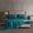 Blue Green, variant on DISANGNI 22 Momme 100% Mulberry Silk Bedding Set - 4-Piece Luxury (2 Pillowcases, 1 Fitted Sheet, 1 Flat Sheet) - 6A Grade Natural Silk (Black, Twin)