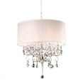 thumbnail image 2 of Ore Furniture K-5109H 21 in. Crystal Silver Chandelier, 2 of 2