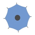 thumbnail image 1 of S SERENABLE Trampoline Shade Cover Oxford Outdoor Trampoline Sun Protection Cover 12ft, 1 of 9