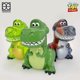 thumbnail image 2 of Herocross 15cm Disney Toy Story Rex transparente Metal Tide Play mano acción conjunta animada figura de acción periférica juguete ornamento, 2 of 4