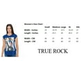 thumbnail image 2 of True Rock Jr Women's American Beauty Graphic T-Shirt (Red, X-Large), 2 of 5