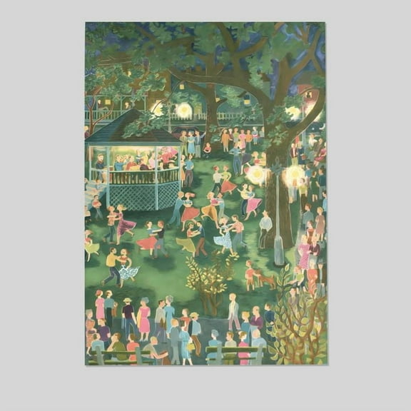 Vintage Poster - The New Yorker Magazine Cover Print - August 4 1956 Retro Style - Size 24x36 - Postora