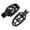 Noir, variante sur jinwen Repose-Pieds de Moto Génériques Accessoires Faciles à Installer Repose-Pieds de Moto Noir