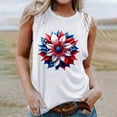 thumbnail image 1 of Qiopertar Blouse Sans Manches Imprimée Mode Décontractée pour Femmes Col Rond Pull Slim Offres de la Semaine Liquidation à Moins de 5$ jusqu'à 90 % de Réduction, 1 of 5