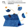 thumbnail image 5 of iPad Air 3rd Gen Case 2019, iPad Pro 10.5 Business Case, Dteck Magnetic Flip PU Leather Wallet Case, Multi-angle viewing Stand Cover Auto Wake Sleep For iPad Air 3/ Pro 10.5 inch Tablet, Blue, 5 of 8