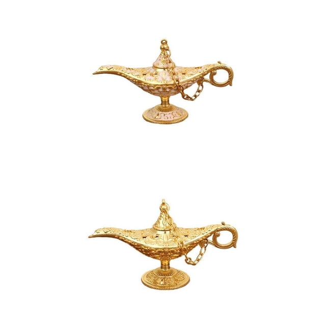 Lámpara Clásica de , 2 Uds., Disfraz , de la lámpara, Decoración de lámpara Deseos Colco Lámpara de Aladino
