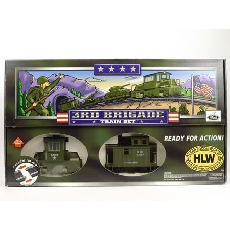 3rd Brigade Army G Scale Train Set By Hartland Locomotive Works